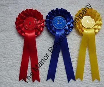 2 Tier Set of 1st to 3rd Stock Rosettes