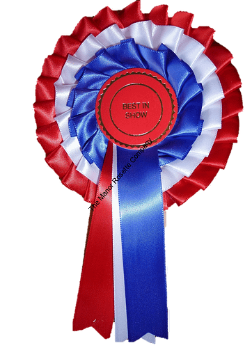 3 tier Kent Personalised Best In Show For Dogs