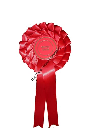 2 Tier Best in Show Stock Rosette