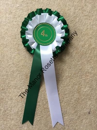 1 set of 1st-6th 2 Tier Personalised Worcester Rosettes - Image 3