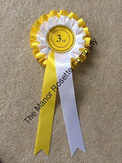 1 set of 1st-6th 2 Tier Personalised Worcester Rosettes - Image 6